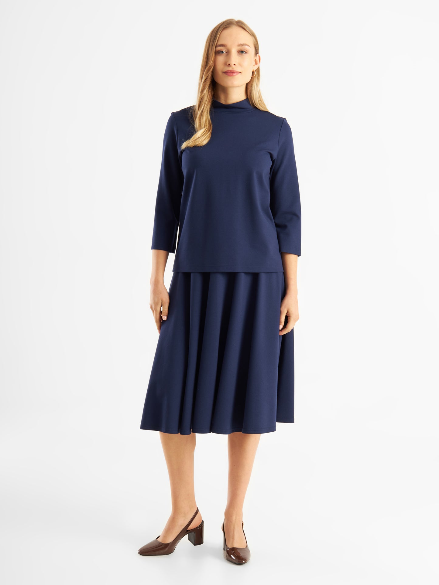 Punta Top Mock Neck