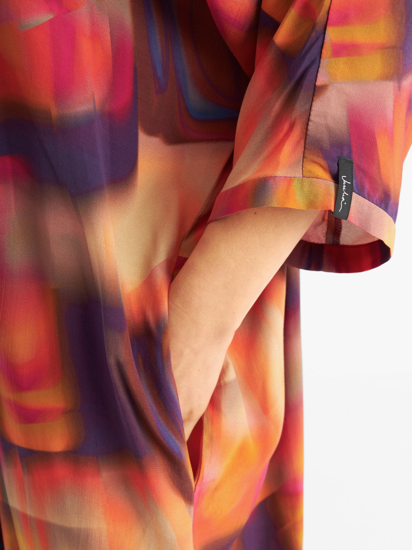 Printed Dress Oversized Air Solar Sunrise